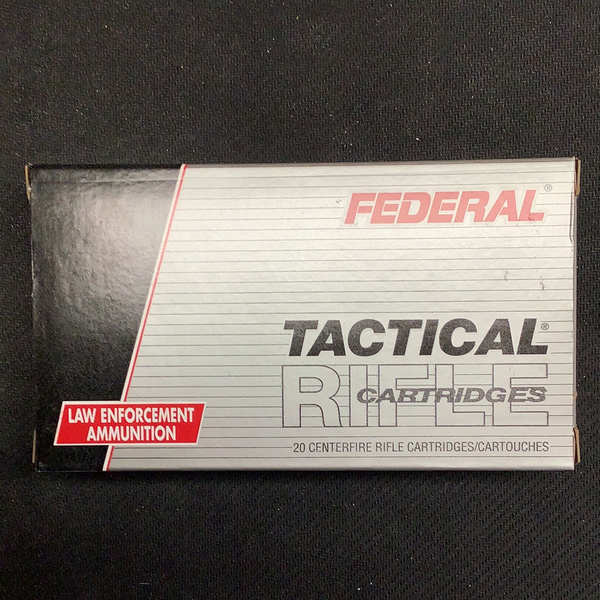 Federal Tactical .308 win 165gr