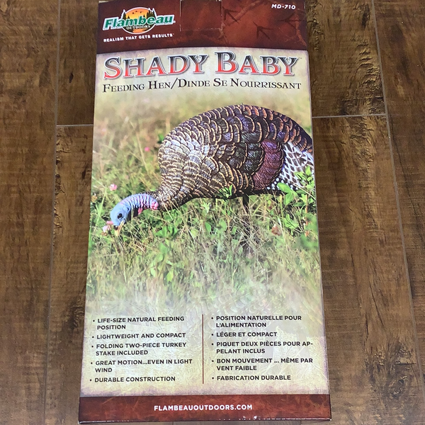 Flambeau Shady Baby Feeding Hen Turkey Decoy