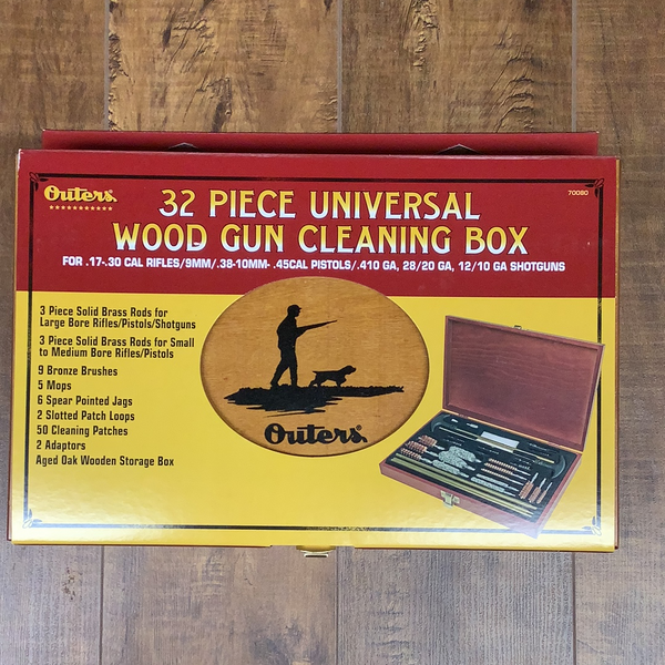 Outers 32 Piece Universal Gun Cleaning Kit