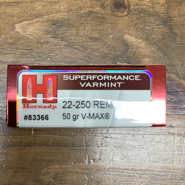 Hornady Superformance Varmint 22-250 REM