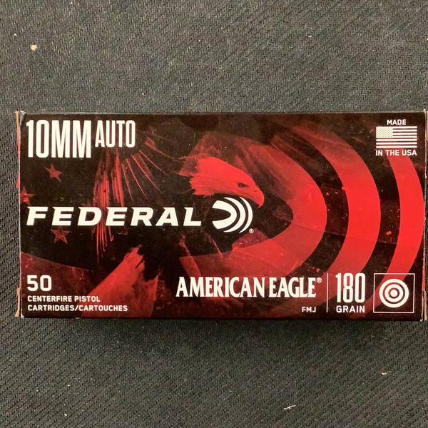 Federal 10mm Auto 180gr FMJ