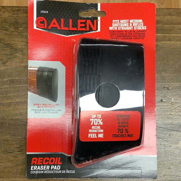 Allen Recoil Eraser Slip-On Butt Pad