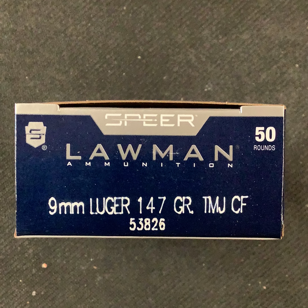 CCI Speer Lawman 9mm 147gr TMJ