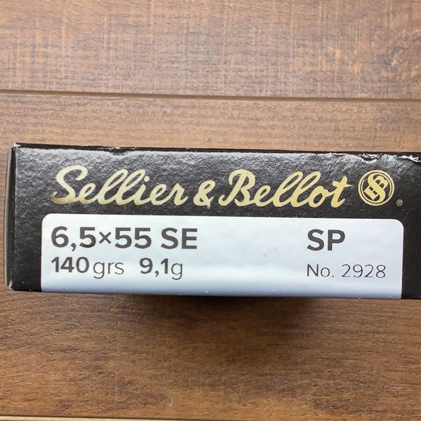 Sellier & Bellot 6.5x55 Swedish 140gr SP