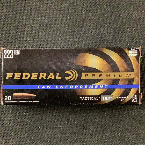 Federal Premium .223 64gr SP