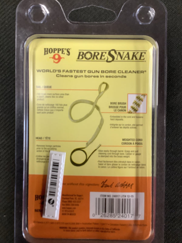 Hoppes Bore Snake -Various Calibres