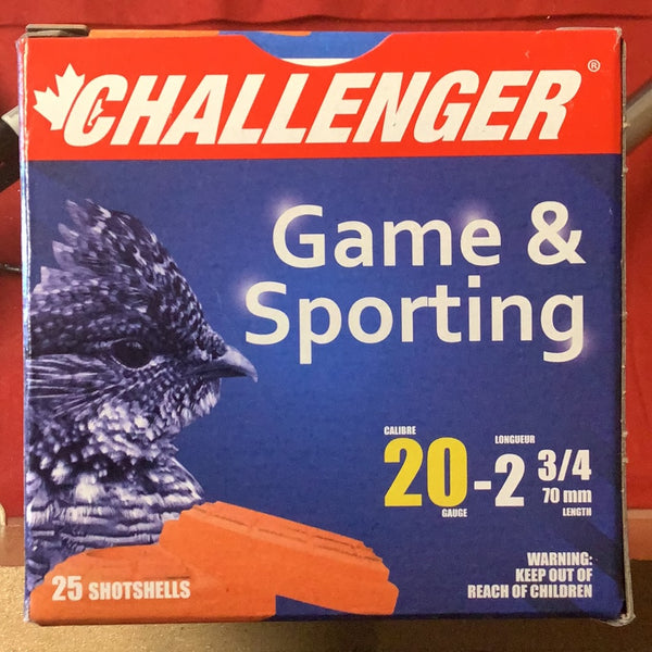 Challenger 20ga 2.75” HV #6 lead (10046)