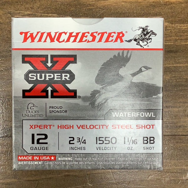 Winchester super x 12ga 2.75”, BB steel