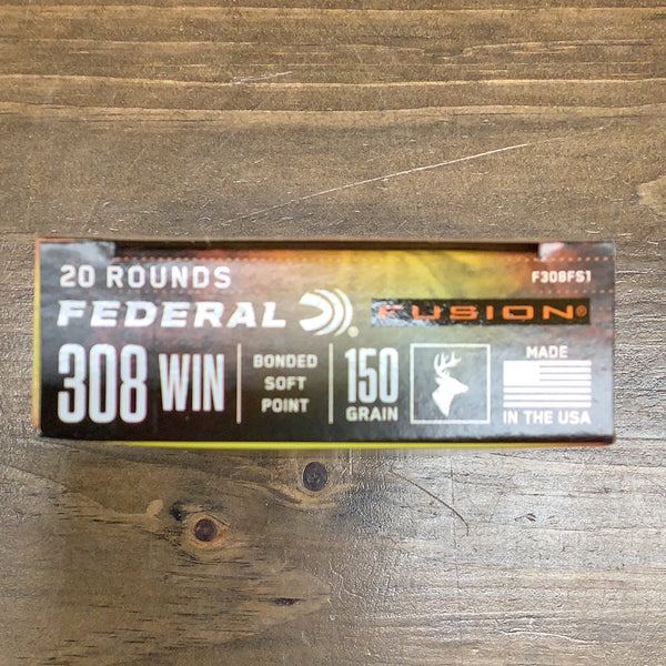 Federal .308 win 150gr Fusion BSP