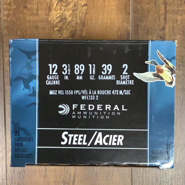 Federal 12ga 3.5” #2 Steel