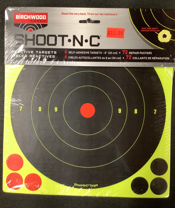 Birchwood Casey Shoot-N-C Targets 8"