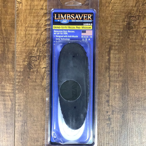 Limbsaver grind to fit recoil pad-med