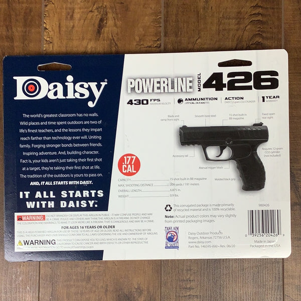 Daisy power line 426 bb pistol