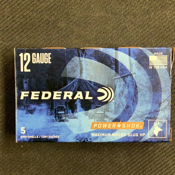 Federal 12 gauge 2 3/4” Rifled Slug
