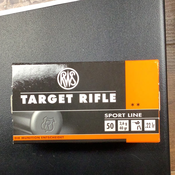 RWS .22lr 40gr target rifle