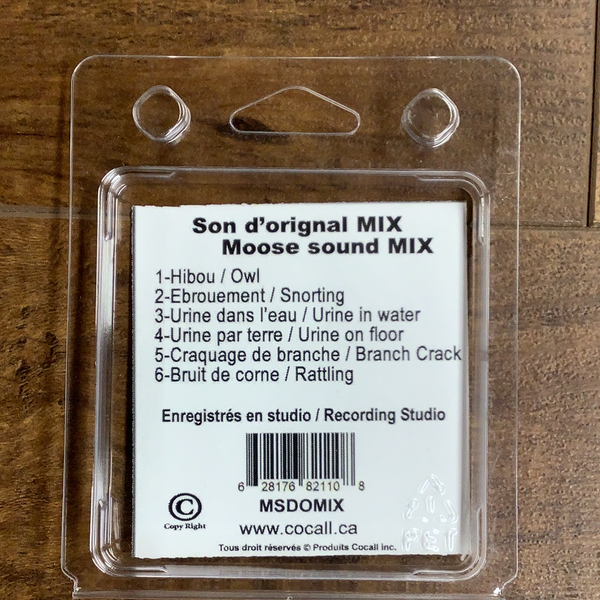 Cocall Moose Sound Mix SD card