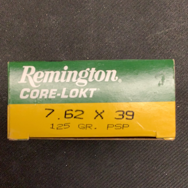 Remington 7.63x39 125gr PSP