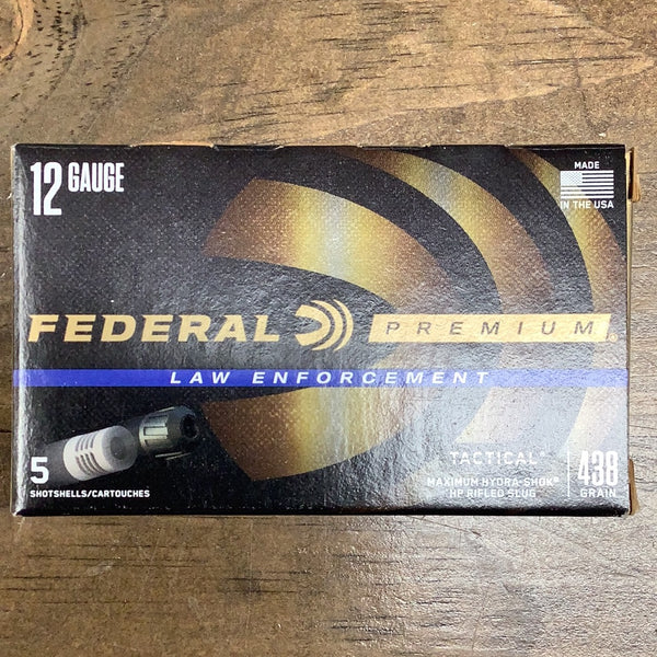 Federal 12ga 2.75” slug