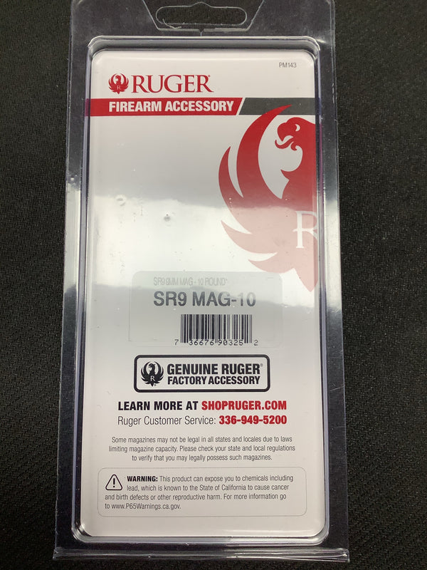 Ruger SR9 9mm Magazine