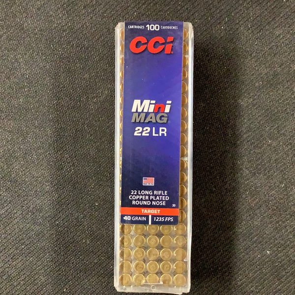 CCI .22 lr 40gr Mini Mag