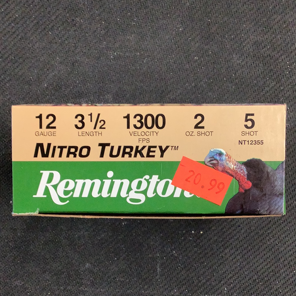 Remington 12 gauge 3 1/2” #5