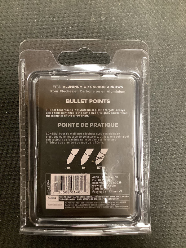 Allen Bullet Target Points