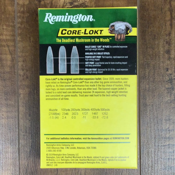 Remington 30-06 spfld core-Loki 180gr SP