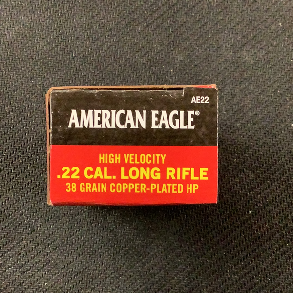 Federal American Eagle .22 lr 38gr HP
