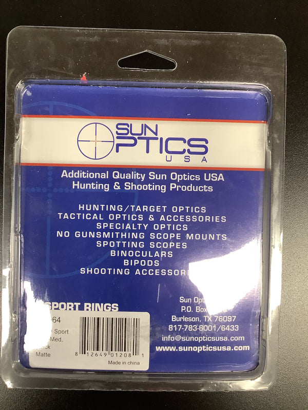 Sun Optics 30mm Scope Rings