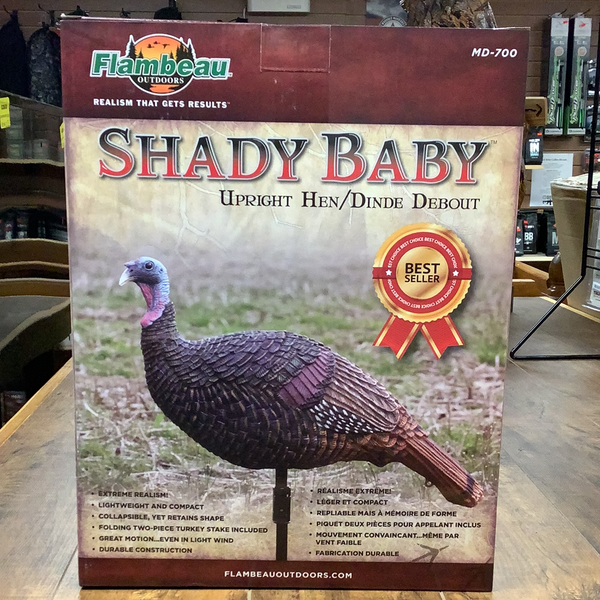 Flambeau Shady Baby Upright Hen Turkey Decoy