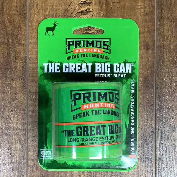 Primos the great big can estrus bleat