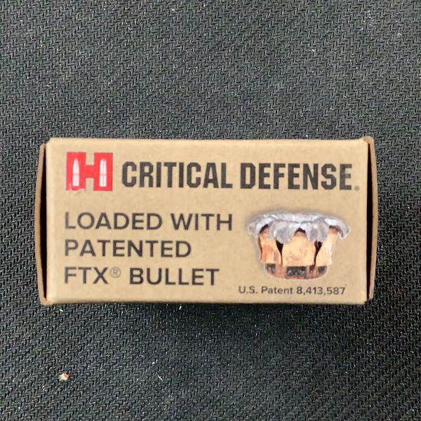 Hornady 9mm 115gr Critical Defense