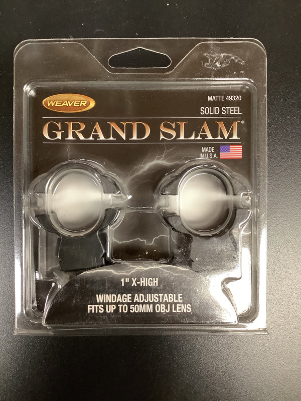 Weaver 49320 Grand Slam 1” High Scope Rings