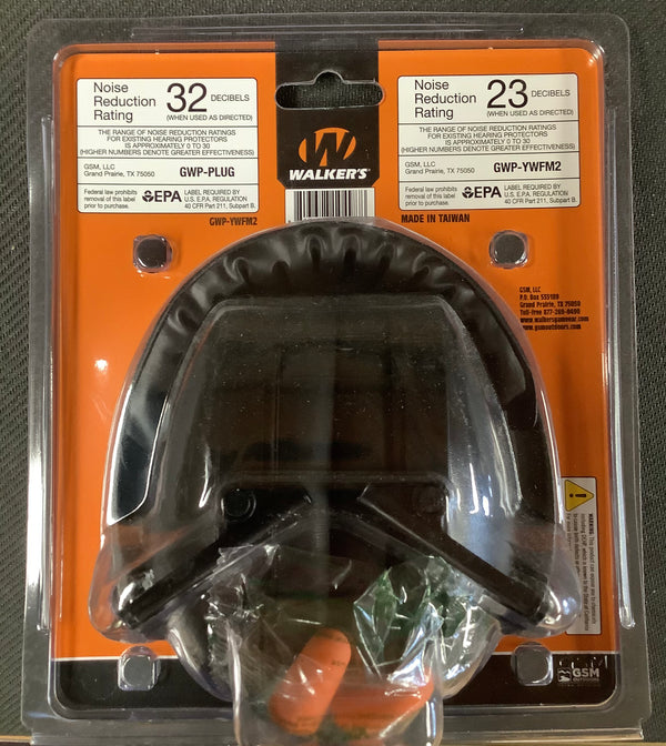 Walker's Youth and Women Ear Muffs, Hearing Protection