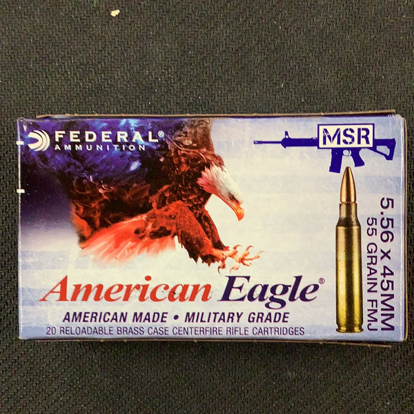 Federal American Eagle 5.56mm FMJ
