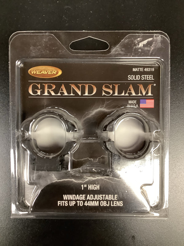 Weaver 49319 Grand Slam 1” High Scope Rings