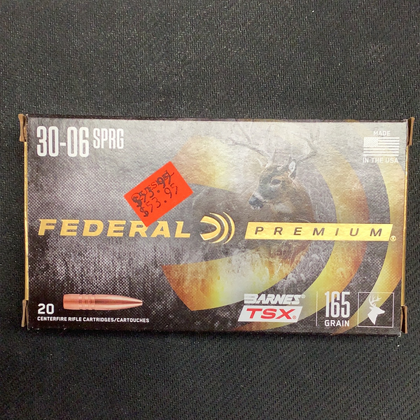 Federal Premium 30-06 165gr Barnes TSX
