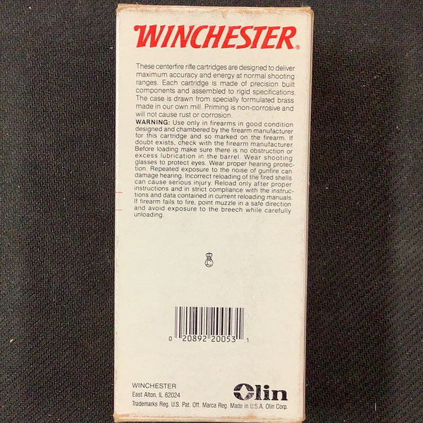 Winchester .225 win 55gr PSP