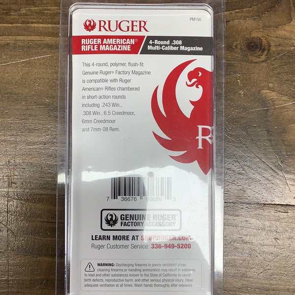 Ruger American Rifle 4 rd Short Action Magazine
