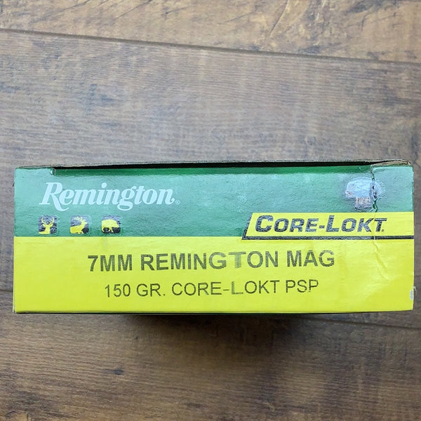 Remington 7mm rem mag 150gr PTD SP