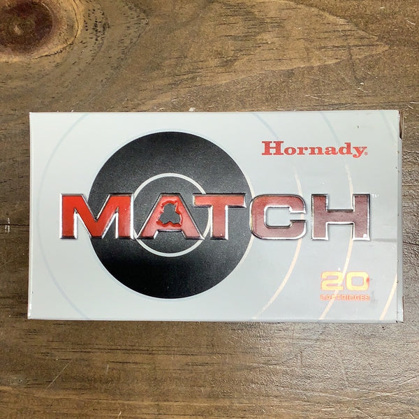 Hornady 308win 168gr BTHP Match