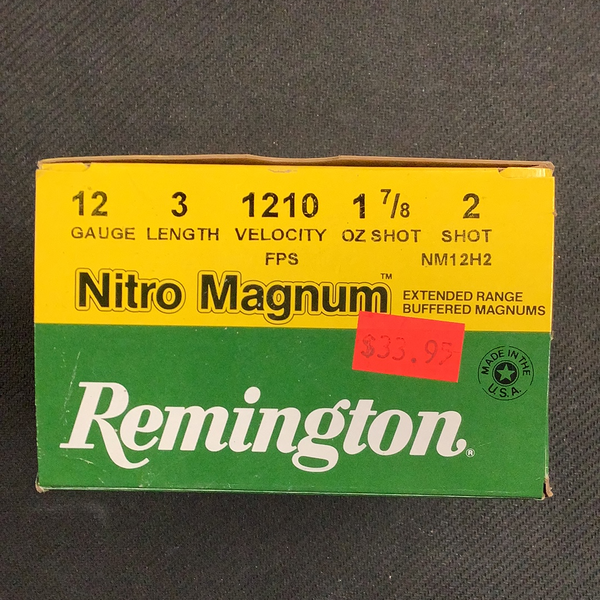 Remington 12 gauge 3” #2