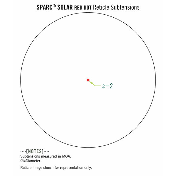 Vortex SPARC Solar Red Dot 2 MOA SPC-404